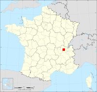 Localisation de Ambérieu-en-Bugey, code postal 1500