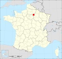 Localisation de Mézy-Moulins, code postal 2650