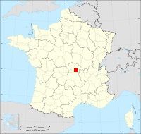 Localisation de Saint-Rémy-en-Rollat, code postal 3110