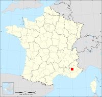 Localisation de Château-Arnoux-Saint-Auban, code postal 4160