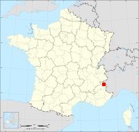 Localisation de Cervières, code postal 5100