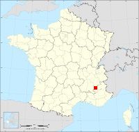 Localisation de Saint-Julien-en-Beauchêne, code postal 5140