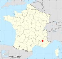 Localisation de Trescléoux, code postal 5700