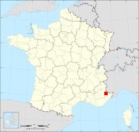 Localisation de Châteauneuf-d'Entraunes, code postal 6470