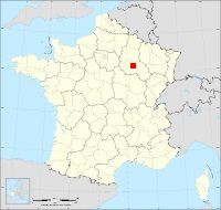 Localisation de Brienne-le-Château, code postal 10500