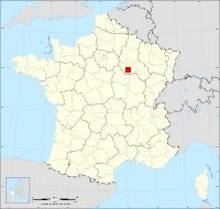 Localisation de Montceaux-lès-Vaudes, code postal 10260