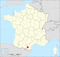 Localisation de Granès, code postal 11500