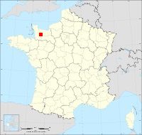 Localisation de Ferrière-Harang, code postal 14350