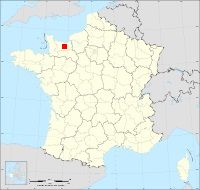 Localisation de Saint-Aignan-de-Cramesnil, code postal 14540