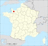 Localisation de Saint-Ouen-des-Besaces, code postal 14350