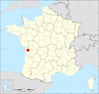 Localisation de Saint-Crépin, code postal 17380