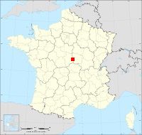 Localisation de Marseilles-lès-Aubigny, code postal 18320