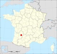 Localisation de Beaumont-du-Périgord, code postal 24440