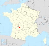 Localisation de Saint-Médard-d'Excideuil, code postal 24160