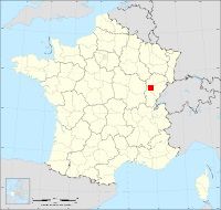 Localisation de Corcelles-Ferrières, code postal 25410