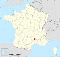 Localisation de Ponteils-et-Brésis, code postal 30450