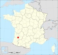 Localisation de Saint-Côme, code postal 33430