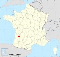 Localisation de Saint-Genès-de-Castillon, code postal 33350