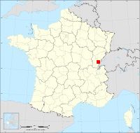 Localisation de Cerniébaud, code postal 39250