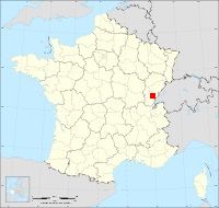 Localisation de Mournans-Charbonny, code postal 39250