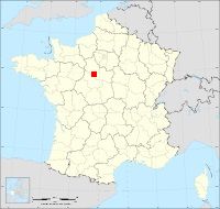 Localisation de Prénouvellon, code postal 41240