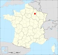 Localisation de Bussy-le-Château, code postal 51600