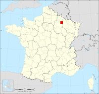 Localisation de Vienne-le-Château, code postal 51800