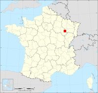 Localisation de Ozières, code postal 52700