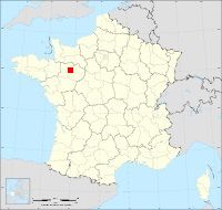 Localisation de Assé-le-Bérenger, code postal 53600