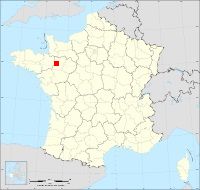 Localisation de Saint-Ouën-des-Toits, code postal 53410