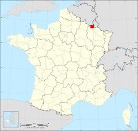 Localisation de Saint-Pancré, code postal 54730