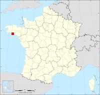 Localisation de Quéven, code postal 56530