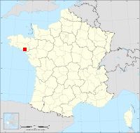 Localisation de Treffléan, code postal 56250