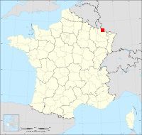 Localisation de Heining-lès-Bouzonville, code postal 57320