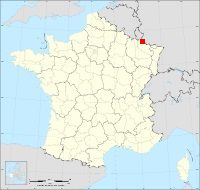 Localisation de Saint-François-Lacroix, code postal 57320