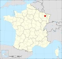 Localisation de Saint-Médard, code postal 57260