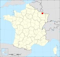 Localisation de Sanry-lès-Vigy, code postal 57640