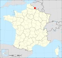 Localisation de Boussières-sur-Sambre, code postal 59330