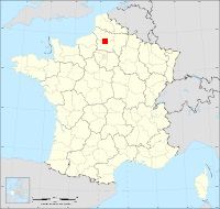 Localisation de Bacouël, code postal 60120