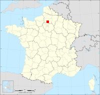 Localisation de Balagny-sur-Thérain, code postal 60250