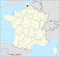 Localisation de Bléquin, code postal 62380