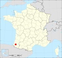 Localisation de Saint-Pé-de-Léren, code postal 64270