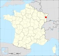 Localisation de Bernardvillé, code postal 67140