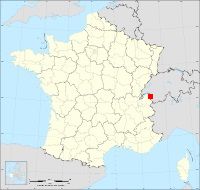 Localisation de Châtel, code postal 74390