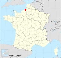 Localisation de Bailly-en-Rivière, code postal 76630