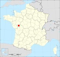 Localisation de Luché-Thouarsais, code postal 79330