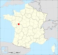 Localisation de Saint-Léger-de-Montbrun, code postal 79100