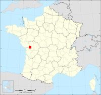 Localisation de Saint-Rémy, code postal 79410