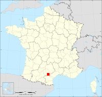 Localisation de Boissezon, code postal 81490