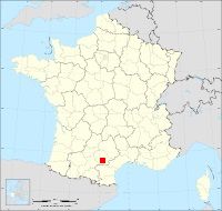 Localisation de Laboulbène, code postal 81100